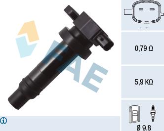 FAE 80331 - Bobina d'accensione www.autoricambit.com