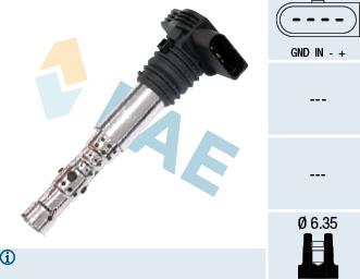 FAE 80202 - Bobina d'accensione www.autoricambit.com