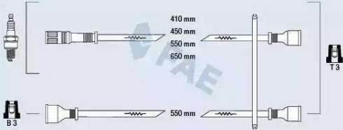 FAE 83910 - Kit cavi accensione www.autoricambit.com