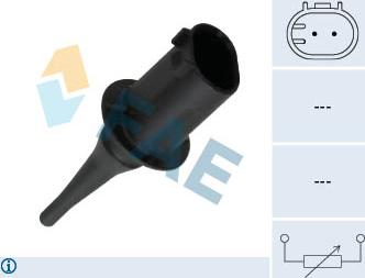 FAE 33922 - Sensore, Temperatura refrigerante www.autoricambit.com