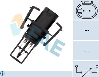 FAE 33504 - Sensore, Temperatura aria aspirata www.autoricambit.com