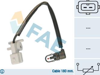 FAE 33185 - Sensore, Temperatura esterna www.autoricambit.com