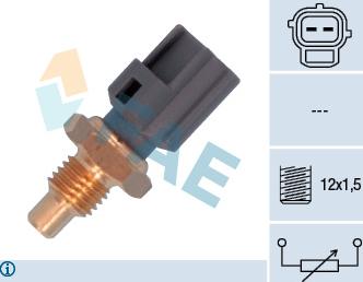 FAE 33315 - Sensore, Temperatura refrigerante www.autoricambit.com