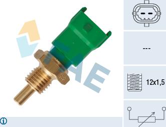 FAE 33251 - Sensore, Temperatura olio www.autoricambit.com