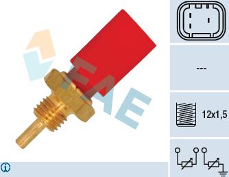 FAE 33725 - Sensore, Temperatura refrigerante www.autoricambit.com