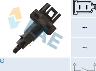 FAE 24591 - Interruttore comando, Imp. regolazione velocità www.autoricambit.com