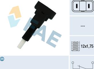 FAE 24160 - Interruttore luce freno www.autoricambit.com