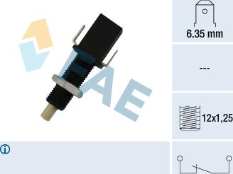 FAE 24100 - Interruttore luce freno www.autoricambit.com