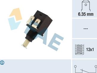 FAE 24130 - Interruttore luce freno www.autoricambit.com