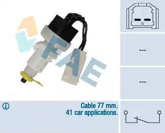 FAE 24365 - Interruttore luce freno www.autoricambit.com