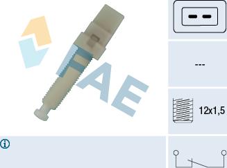 FAE 24320 - Interruttore luce freno www.autoricambit.com