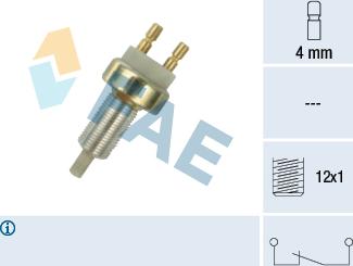 FAE 25030 - Interruttore luce freno www.autoricambit.com