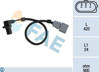 FAE 79199 - Generatore di impulsi, Albero a gomiti www.autoricambit.com