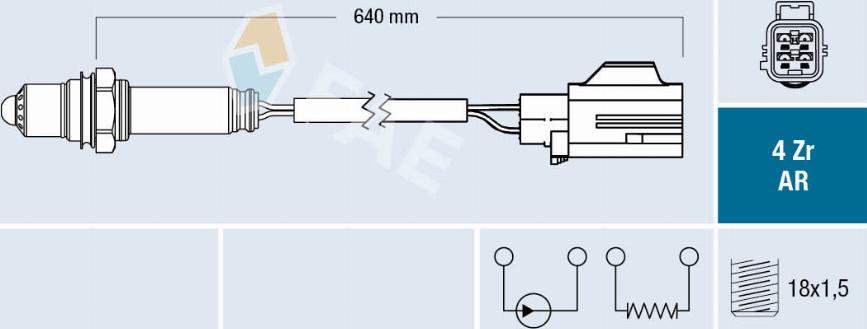 FAE 75692 - Sonda lambda www.autoricambit.com