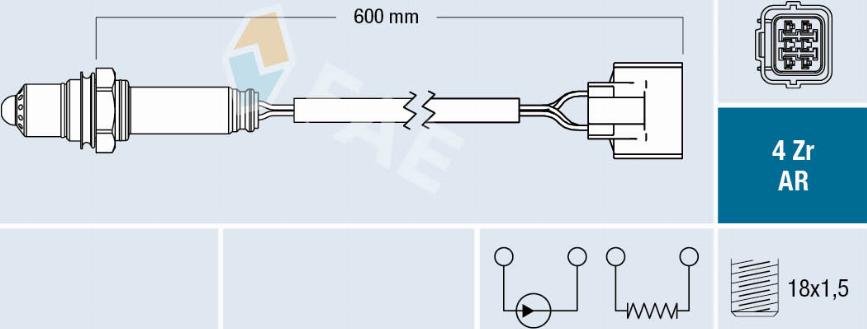 FAE 75604 - Sonda lambda www.autoricambit.com