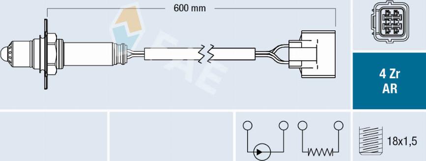 FAE 75605 - Sonda lambda www.autoricambit.com