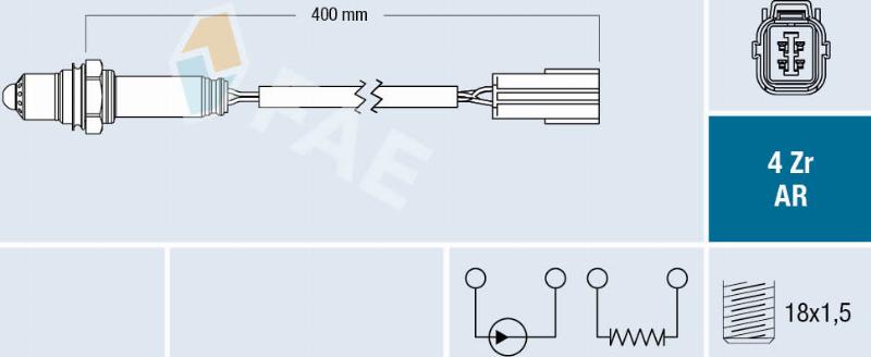 FAE 75607 - Sonda lambda www.autoricambit.com