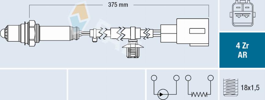 FAE 75687 - Sonda lambda www.autoricambit.com