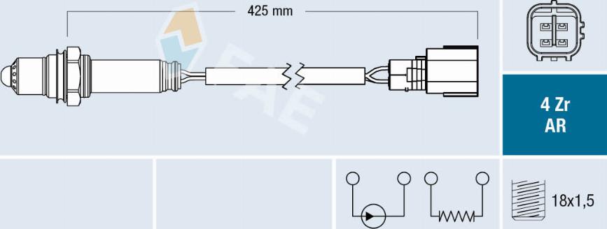 FAE 75670 - Sonda lambda www.autoricambit.com