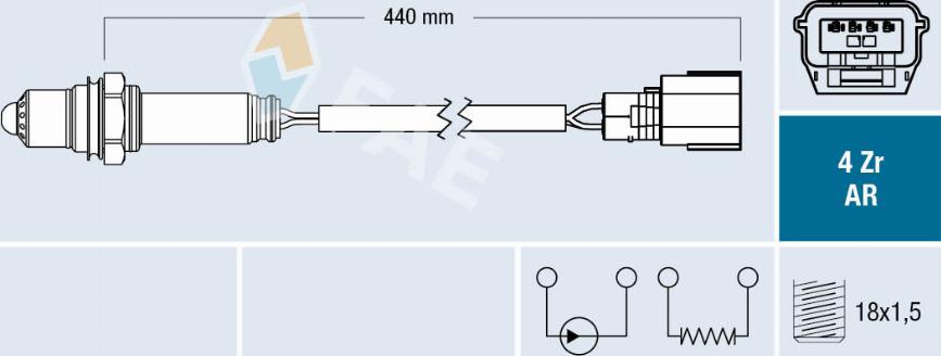 FAE 75671 - Sonda lambda www.autoricambit.com