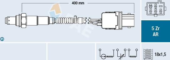 FAE 75096 - Sonda lambda www.autoricambit.com