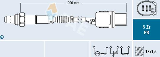 FAE 75055 - Sonda lambda www.autoricambit.com