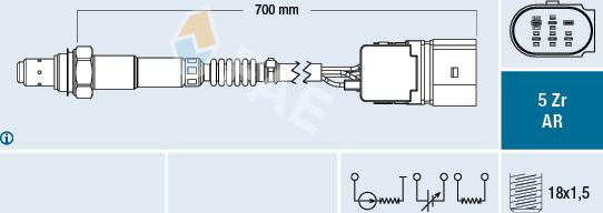 FAE 75019 - Sonda lambda www.autoricambit.com