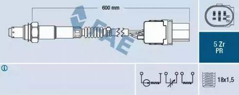 FAE 75076 - Sonda lambda www.autoricambit.com