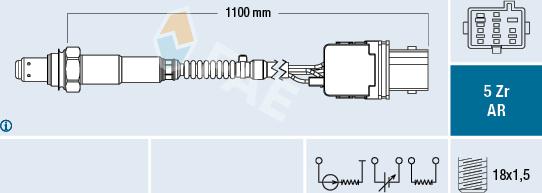 FAE 75140 - Sonda lambda www.autoricambit.com