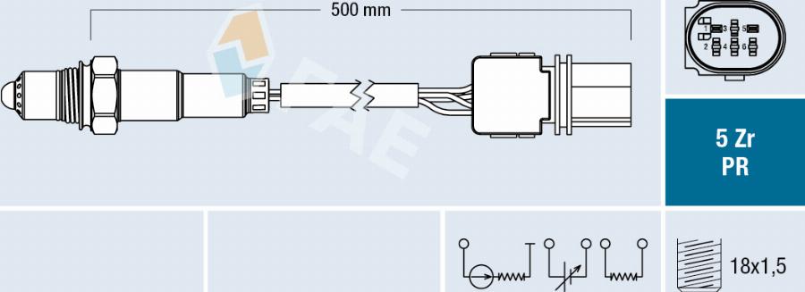 FAE 75119 - Sonda lambda www.autoricambit.com