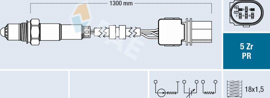 FAE 75124 - Sonda lambda www.autoricambit.com