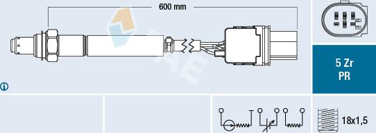 FAE 75125 - Sonda lambda www.autoricambit.com