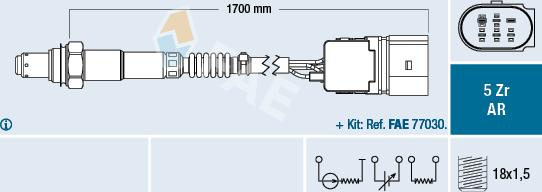 FAE 75361 - Sonda lambda www.autoricambit.com