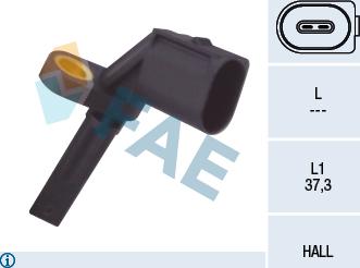 FAE 78061 - Sensore, N° giri ruota www.autoricambit.com