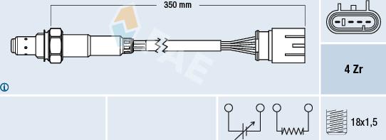 FAE 77465 - Sonda lambda www.autoricambit.com