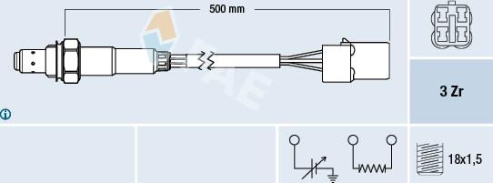 FAE 77479 - Sonda lambda www.autoricambit.com