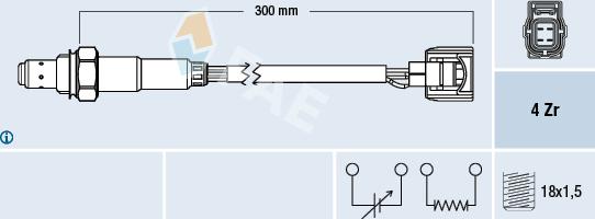 FAE 77585 - Sonda lambda www.autoricambit.com