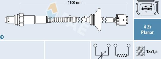 FAE 77646 - Sonda lambda www.autoricambit.com