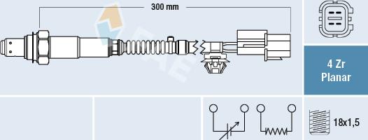 FAE 77653 - Sonda lambda www.autoricambit.com