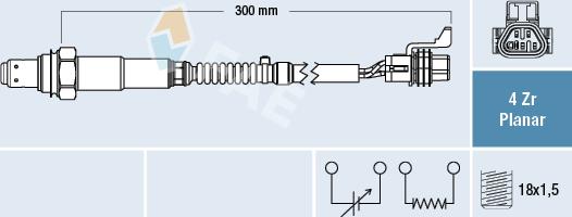 FAE 77664 - Sonda lambda www.autoricambit.com