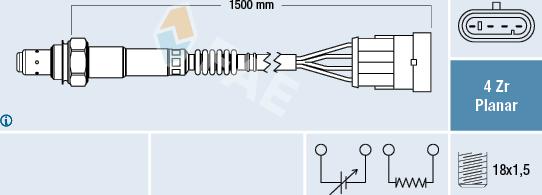 FAE 77618 - Sonda lambda www.autoricambit.com