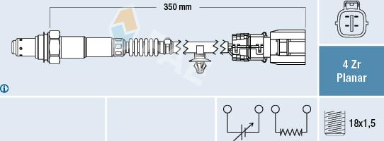 FAE 77635 - Sonda lambda www.autoricambit.com