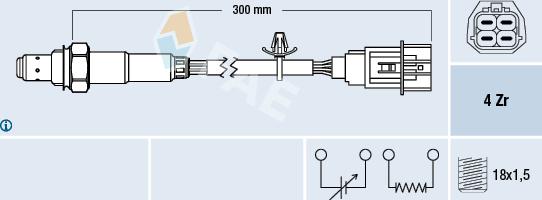 FAE 77637 - Sonda lambda www.autoricambit.com