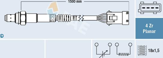 FAE 77622 - Sonda lambda www.autoricambit.com