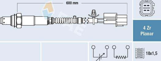 FAE 77679 - Sonda lambda www.autoricambit.com