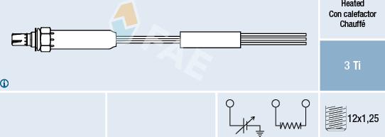 FAE 77010 - Sonda lambda www.autoricambit.com