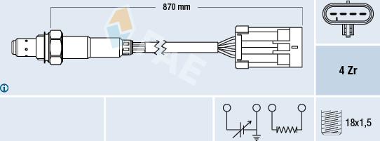 FAE 77194 - Sonda lambda www.autoricambit.com