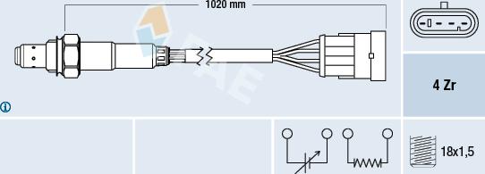 FAE 77192 - Sonda lambda www.autoricambit.com