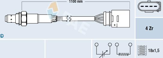 FAE 77140 - Sonda lambda www.autoricambit.com