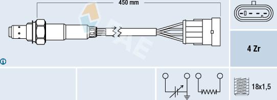 FAE 77159 - Sonda lambda www.autoricambit.com